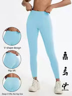 Women's Summer High-Waist Push-Up Sports Leggings