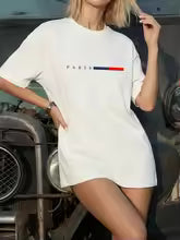Women's Cotton O-Neck T-Shirt for Sports & Daily Wear