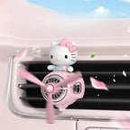 Hello Kitty car air freshener diffuser rotating vent aromatherapy product photo