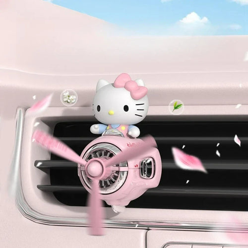 Hello Kitty car air freshener diffuser rotating vent aromatherapy product photo