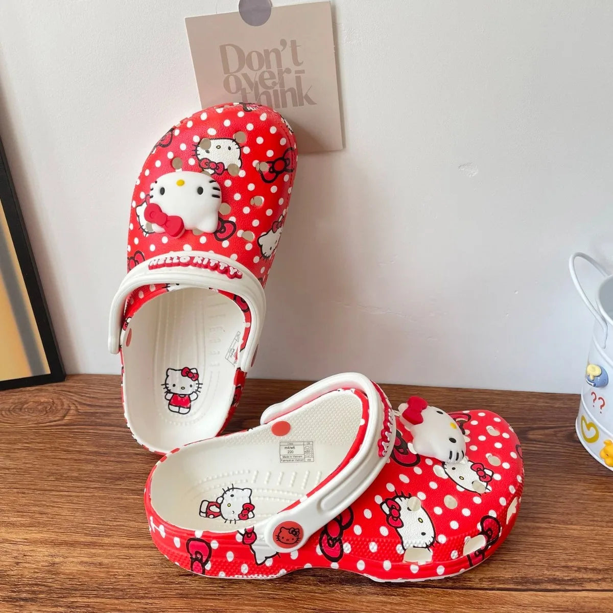 my melody cartoon clogs cute summer beach sandals for women & kids