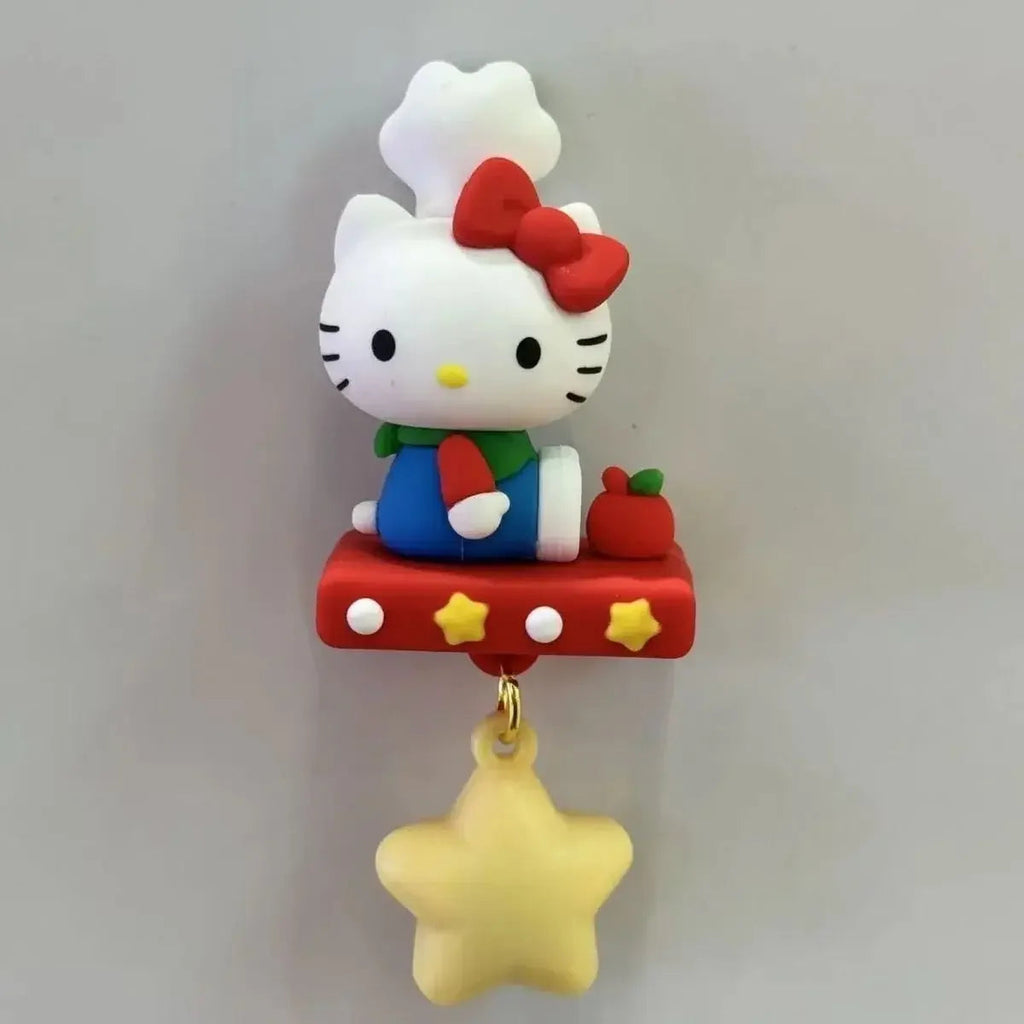 Hello Kitty fridge magnet LED night light  cute kitchen decor