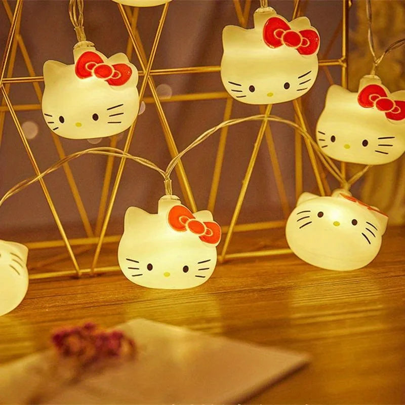 Hello Kitty USB string lights  kawaii bedroom & home decor