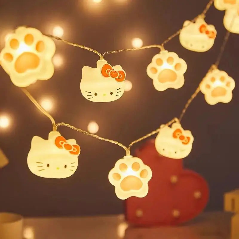 Hello Kitty USB string lights  kawaii bedroom & home decor