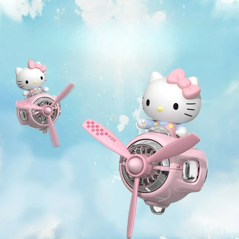 Hello Kitty car air freshener diffuser rotating vent aromatherapy product photo