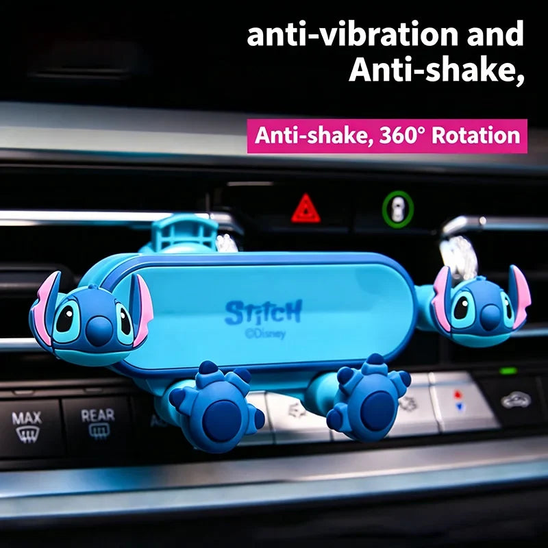 Stitch car vent air freshener with cute character inspired design