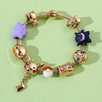 Pikachu inspired Pokémon pendant necklace worn as anime jewelry