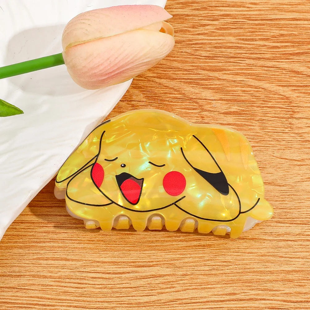 Pokémon Pikachu hair claw clip cute hair accessory product photo