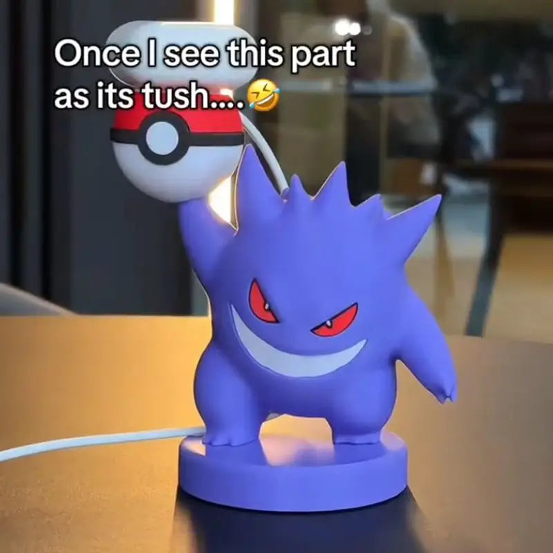 Anime smartwatch charging stand desktop holder product photo