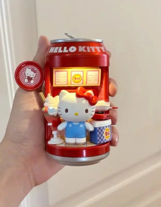 Sanrio blind box light-up figure  collectible dessert shop series