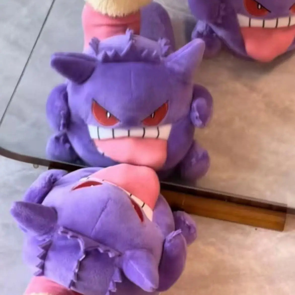 Gengar Pokémon plush slippers cozy indoor shoes product photo