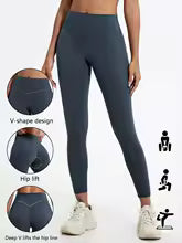 Women's Summer High-Waist Push-Up Sports Leggings