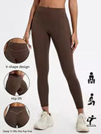 Women's Summer High-Waist Push-Up Sports Leggings