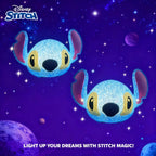 Stitch LED Night Light Lamp Cute Crystal Glow Bedside Lamp
