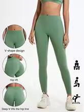 Women's Summer High-Waist Push-Up Sports Leggings