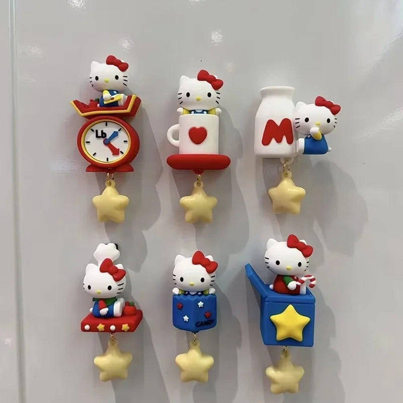Hello Kitty fridge magnet LED night light  cute kitchen decor