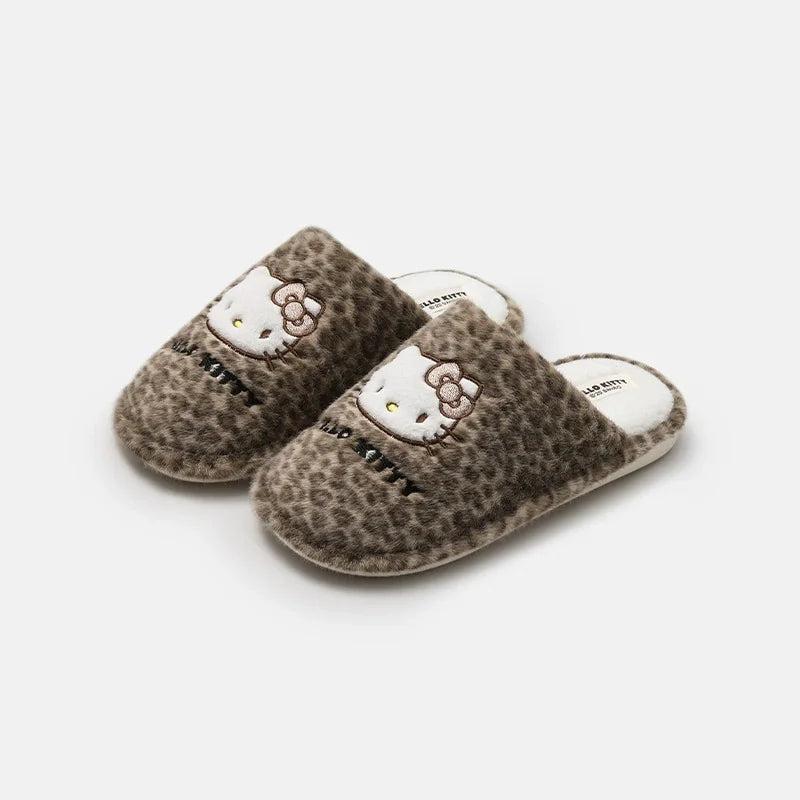 Hello Kitty plush slippers colour option