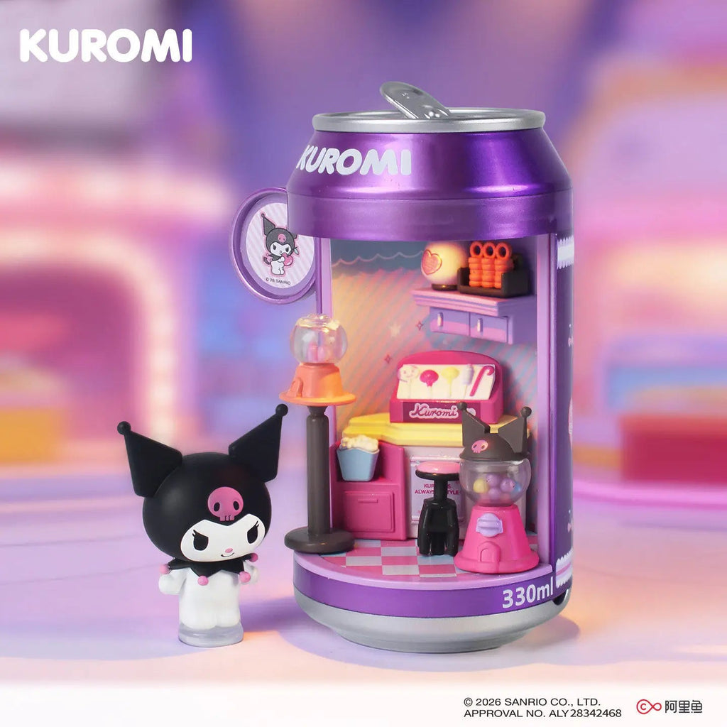 Sanrio blind box light-up figure  collectible dessert shop series