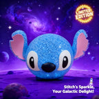 Stitch LED Night Light Lamp Cute Crystal Glow Bedside Lamp