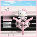 Hello Kitty car air freshener diffuser rotating vent aromatherapy product photo