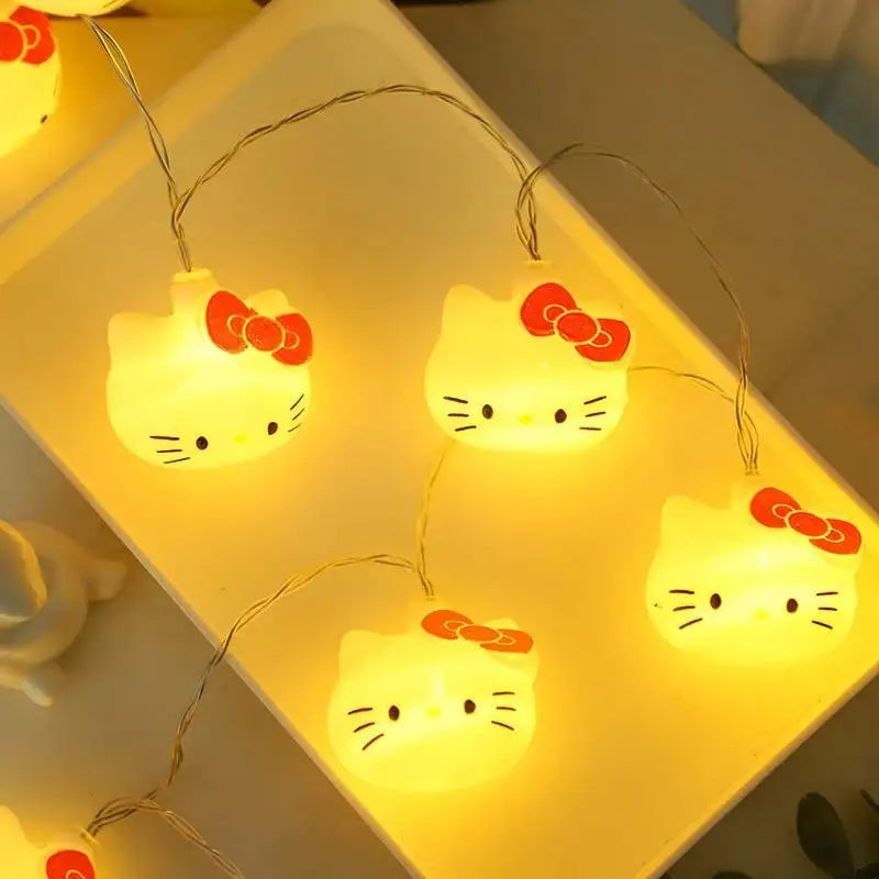 Hello Kitty USB string lights  kawaii bedroom & home decor