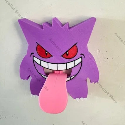 Pokémon Gengar 3D wall switch cover room decor product photo