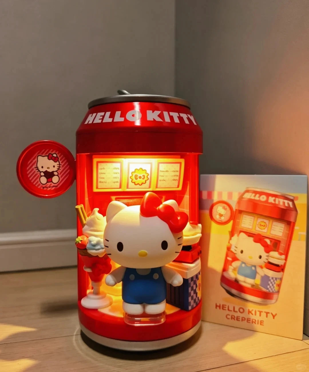 Sanrio blind box light-up figure  collectible dessert shop series
