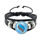 Pokémon Mega Stone leather bracelet adjustable anime jewelry product photo