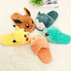 Pokémon plush slippers cozy character indoor shoes product photo