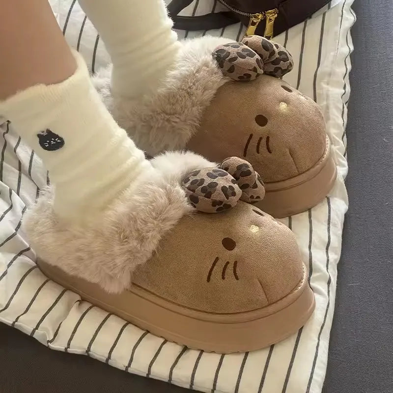 Hello Kitty women's cozy house slippers