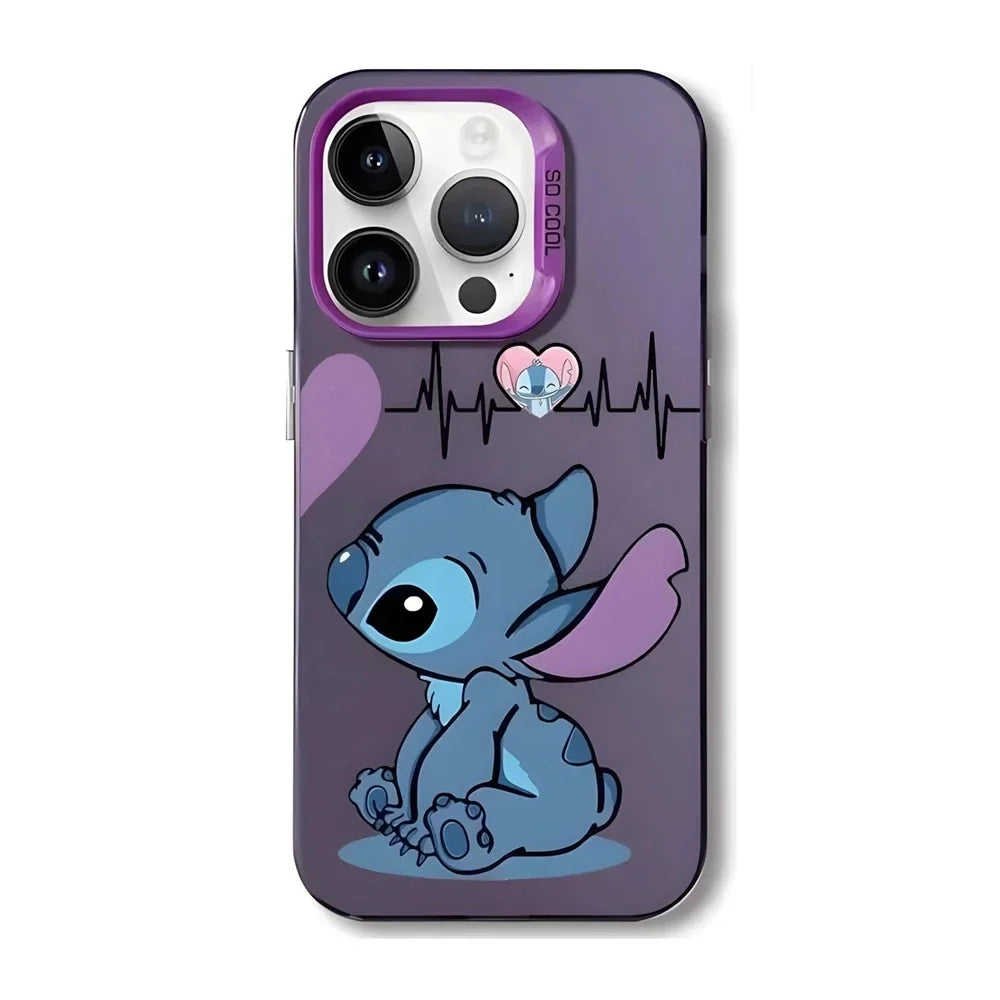 Cute Cartoon Alien Phone Case for iPhone, Shockproof