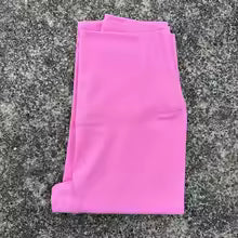 Women's Solid Color High-Waist Pocket Leggings