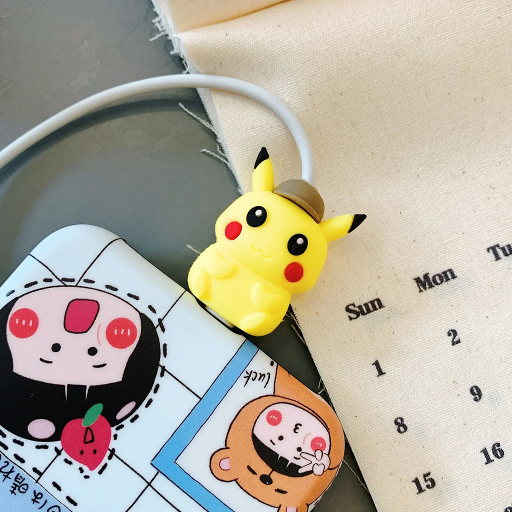 Pokémon Pikachu cable protector cute mobile accessory product photo
