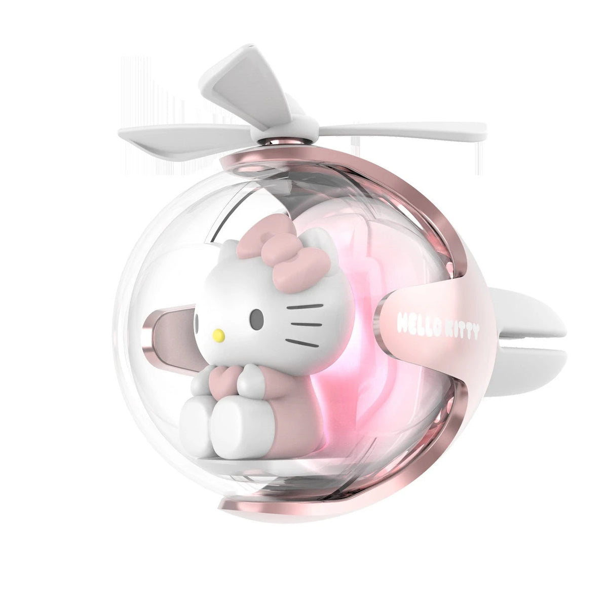 hello kitty car air freshener rotating propeller vant fragrance