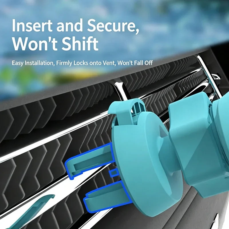 Stitch rotating car vent air freshener for vehicle decor