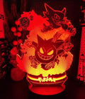 Gengar Pokémon 3D LED night light room decor product photo