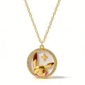 Pikachu Pokémon anime metal pendant necklace kawaii jewelry product photo