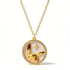 Pikachu Pokémon anime metal pendant necklace kawaii jewelry product photo