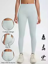 Women's Summer High-Waist Push-Up Sports Leggings