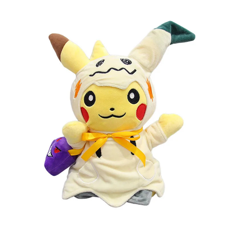 Pokémon Mimikyu and Pikachu plush cute collectible toys product photo
