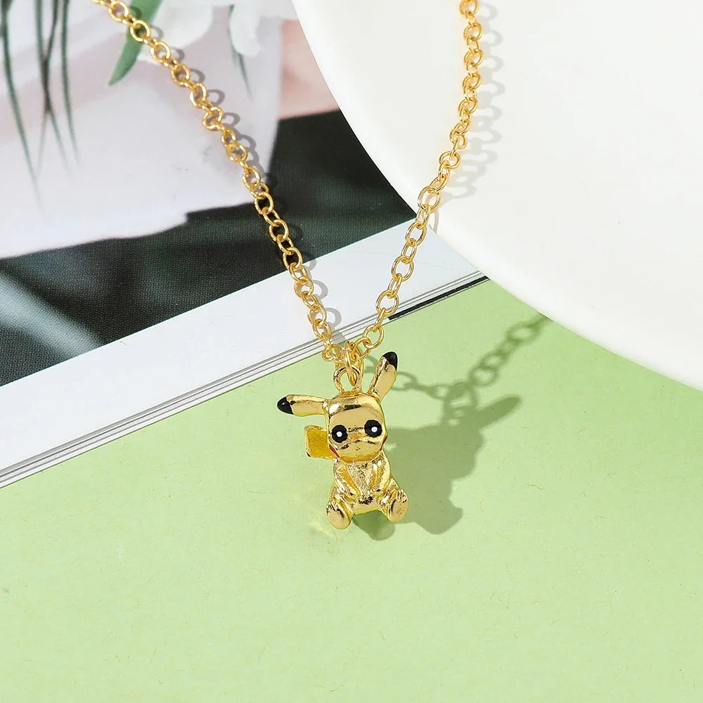 Pikachu Pokémon necklace cute anime pendant jewelry product photo
