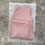 Women's Solid Color High-Waist Pocket Leggings
