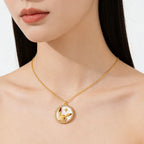 Pikachu Pokémon anime metal pendant necklace kawaii jewelry product photo
