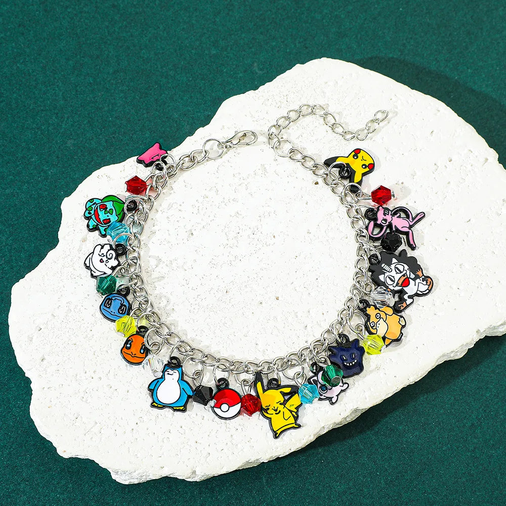 Gengar inspired Pokémon necklace worn as anime jewelry