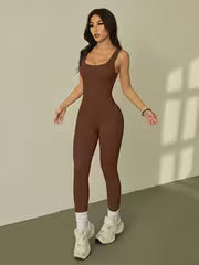 Women's Tummy Control Seamless Ribbed Shapewear Bodysuit