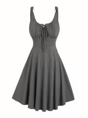 Women's Metal Eyelet Camisole Dress