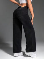 Women's Loose Wide-Leg Long Pants