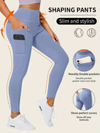 Women's High-Waisted Double Pocket Leggings