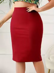 Women's Plus Size Loose-Fit Skirt