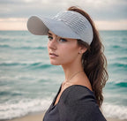 Women's Water Ripple Fold Visor Hat